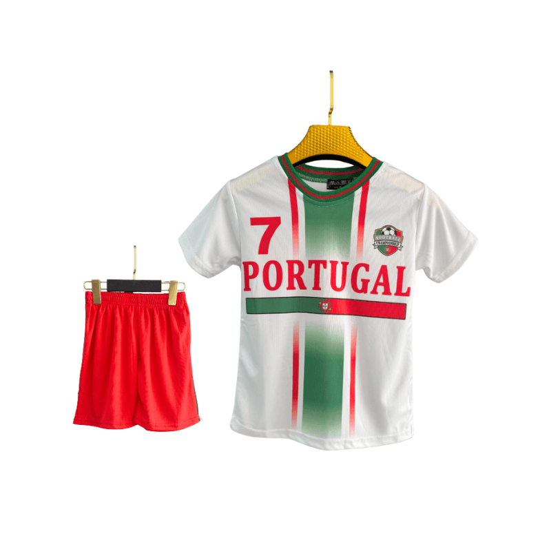 Ensemble Football Portugal Garçon 4-14 ans