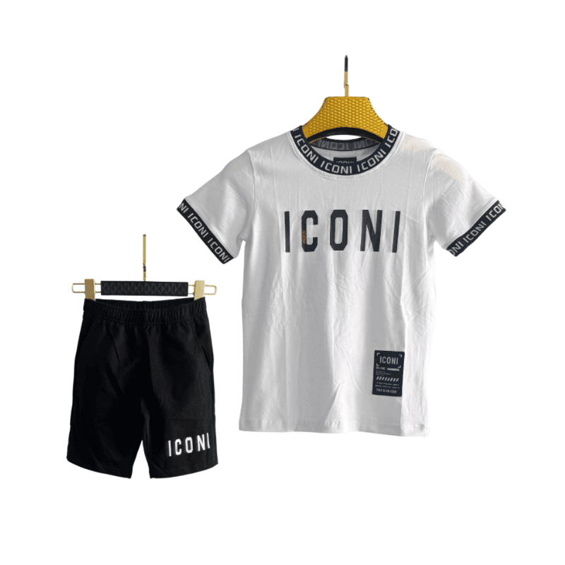 Ensemble Garçon ICONI — T-shirt et Short Assortis