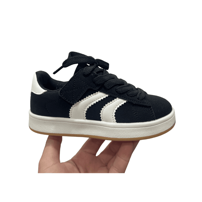 Basket Garçon Gazelle Daim 2 Couleurs 25-36